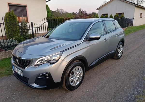 Peugeot 3008 cena 69900 przebieg: 132000, rok produkcji 2018 z Kamieńsk małe 596